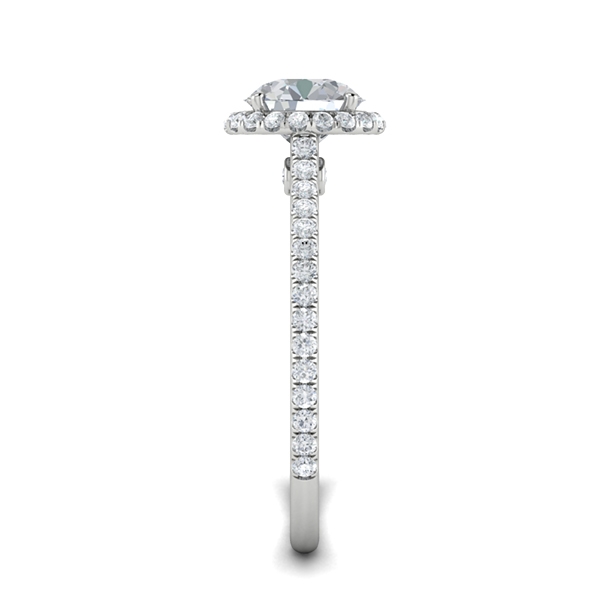 Carolina in 18k White Gold — view 4