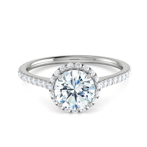 Carolina in 18k White Gold