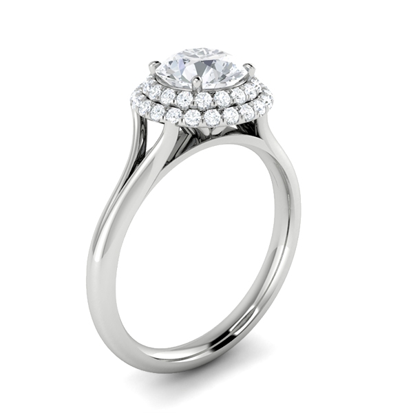 Anika in 18k White Gold — view 3