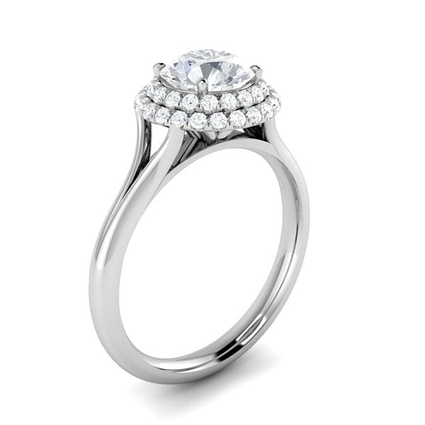 Anika in 18k White Gold — view 3