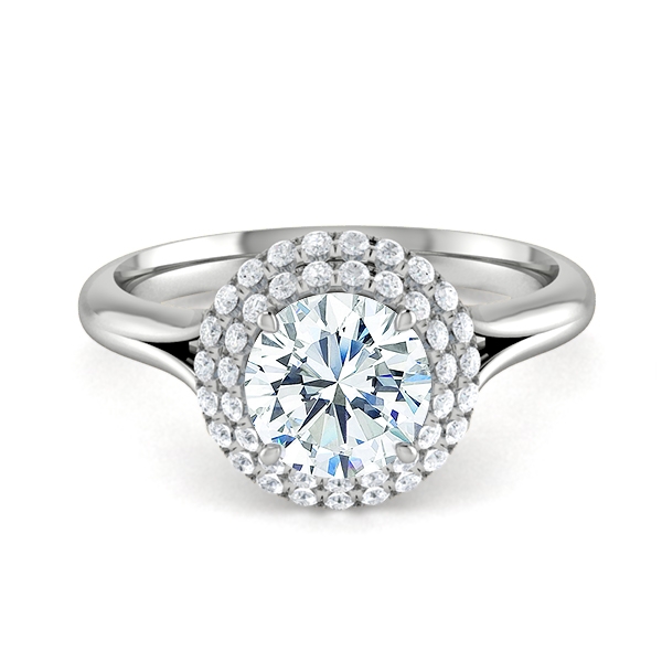 Anika in 18k White Gold