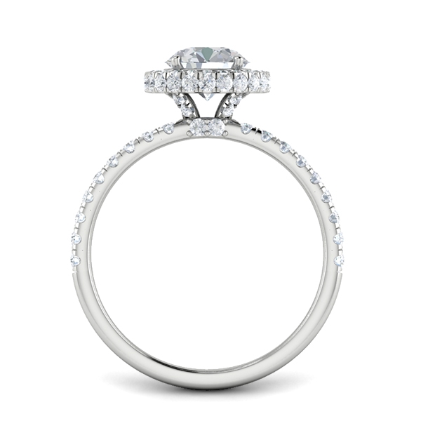 Lila in 18k White Gold — view 2