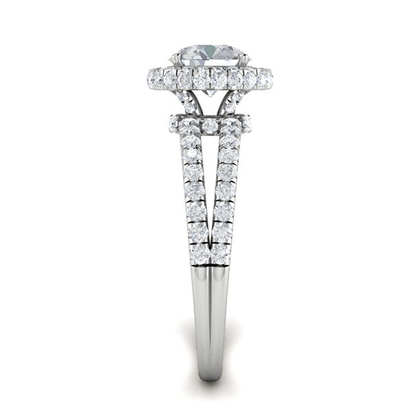 Lila in 18k White Gold — view 4