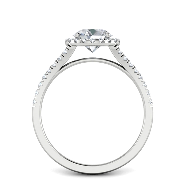 Zandra in 18k White Gold — view 2