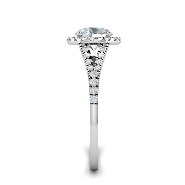 Zandra in 18k White Gold — view 4