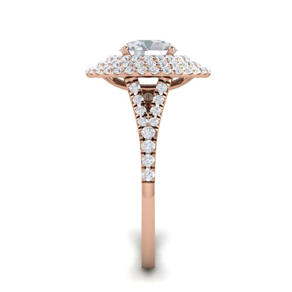 Alexus in 18k Rose Gold — view 4