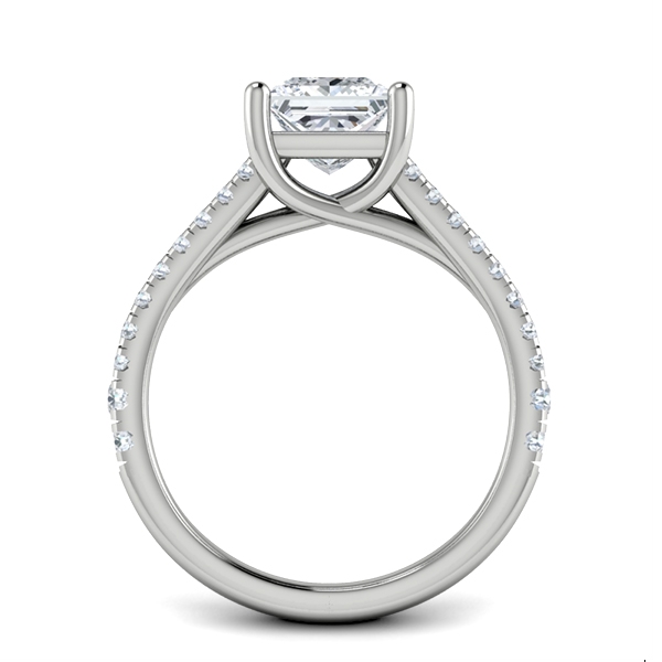 Kiera in 18k White Gold — view 2
