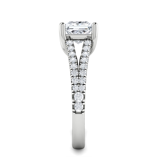 Kiera in 18k White Gold — view 4