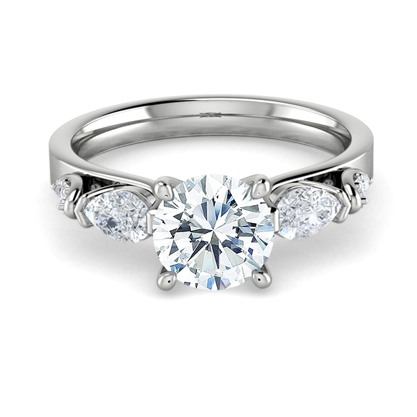 Darby in 18k White Gold