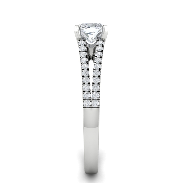 Shelly in 18k White Gold — view 3