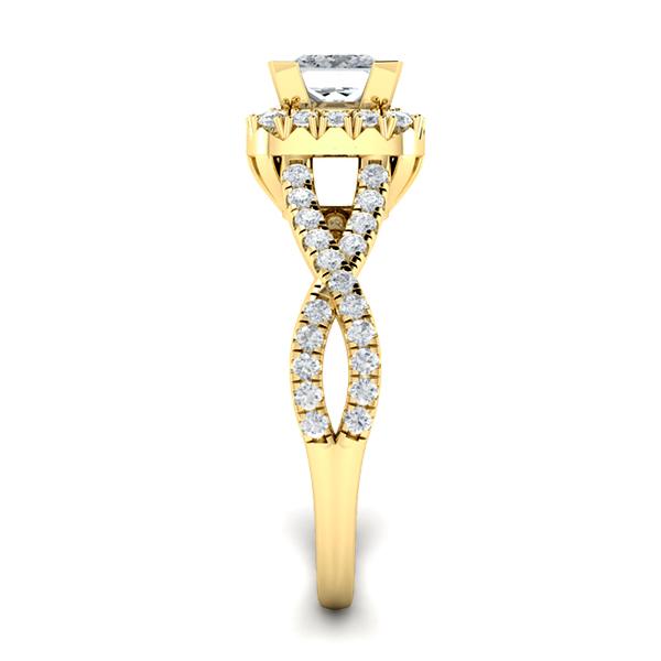 Cherie in 18k Yellow Gold — view 4