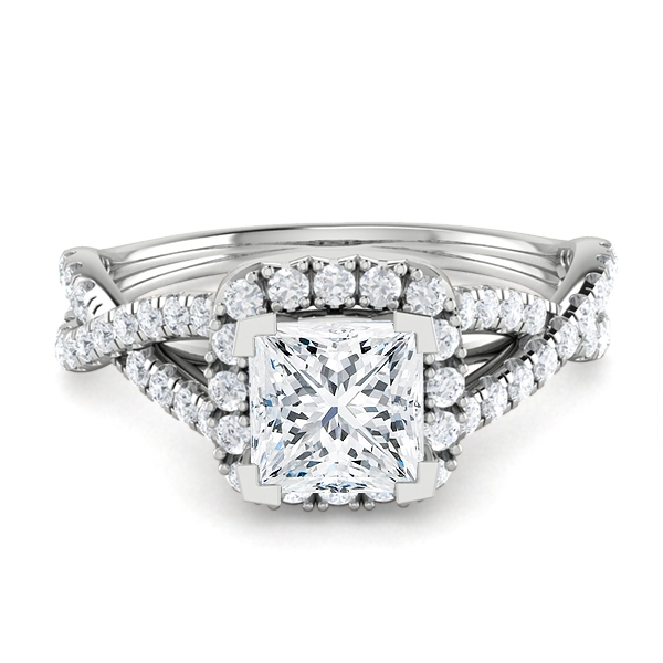 Cherie in 18k White Gold