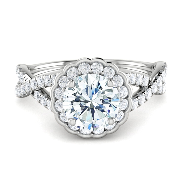 Rianna in 18k White Gold