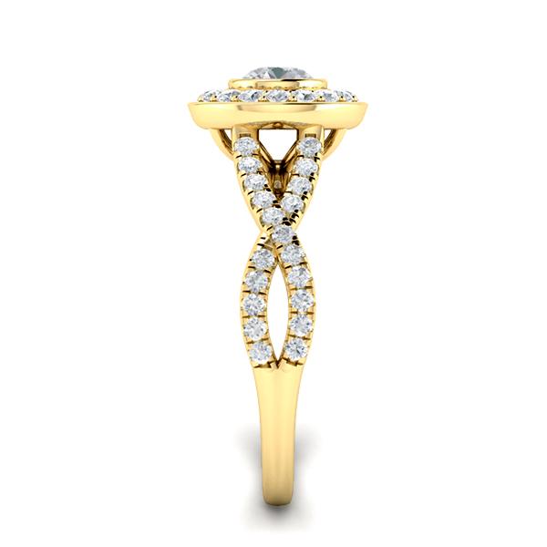 Tracy in 18k Yellow Gold — view 4