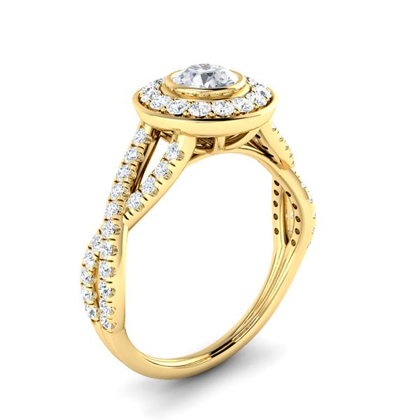 Tracy in 18k Yellow Gold — view 3