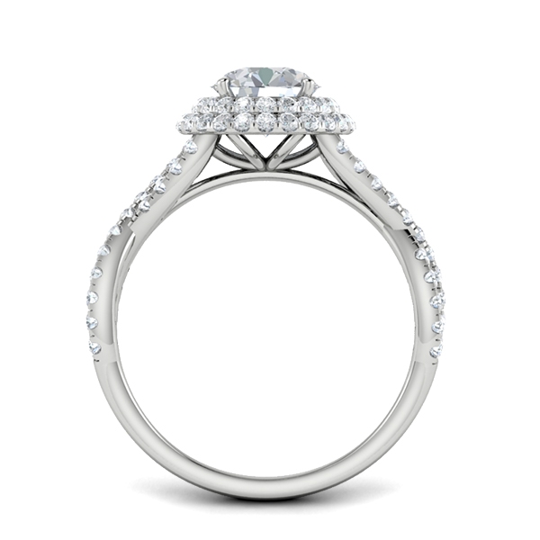 Montana in 18k White Gold — view 3