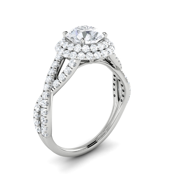 Montana in 18k White Gold — view 2