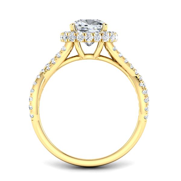 Lesley in 18k Yellow Gold — view 2