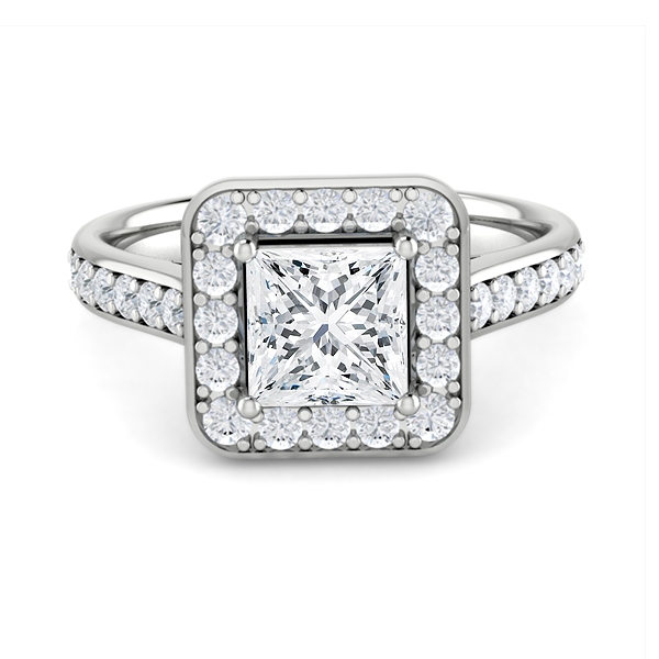 Hilda in 18k White Gold