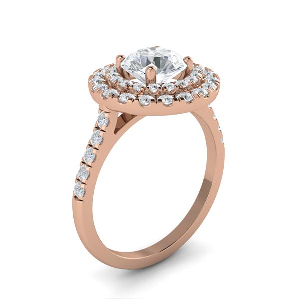 Jodie in 18k Rose Gold — view 3