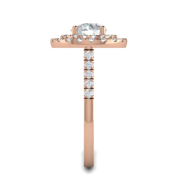 Jodie in 18k Rose Gold — view 4