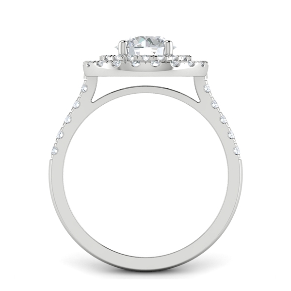 Jodie in 18k White Gold — view 2