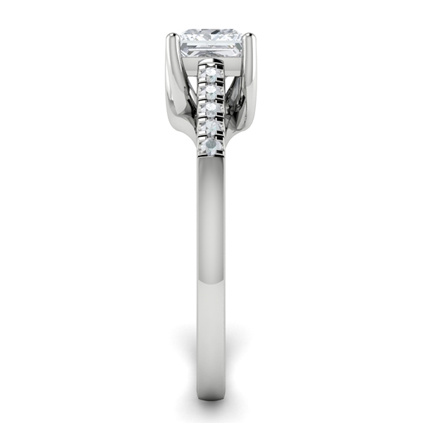 Laura in 18k White Gold — view 4