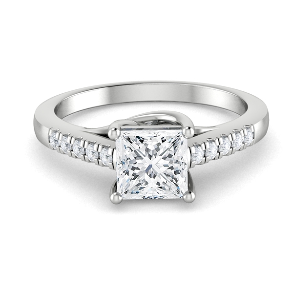 Laura in 18k White Gold