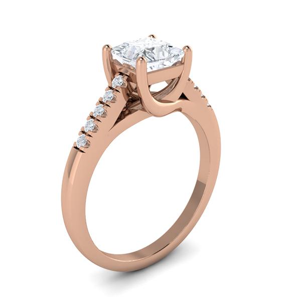 Laura in 18k Rose Gold — view 3