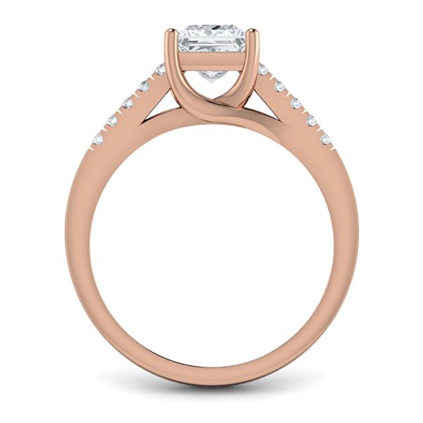 Laura in 18k Rose Gold — view 2
