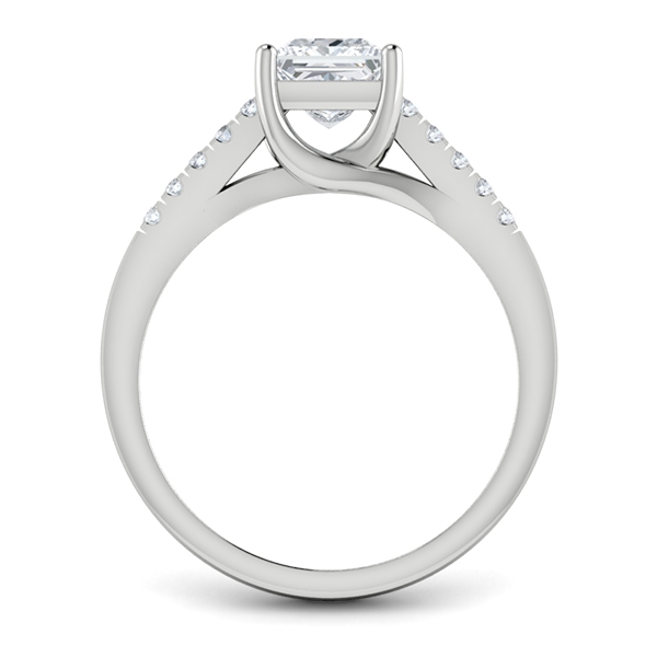 Laura in 18k White Gold — view 2