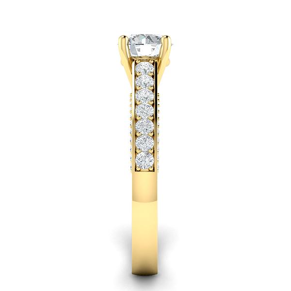 Kathy in 18k Yellow Gold — view 4