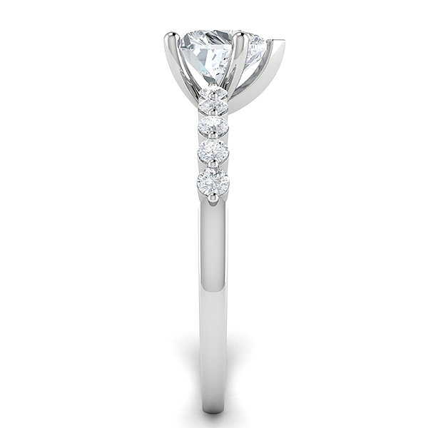 Grace in 18k White Gold — view 4