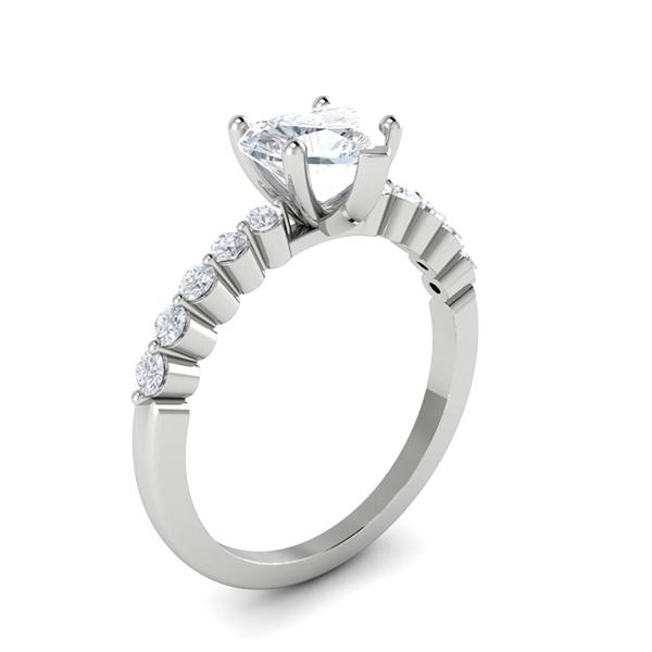 Grace in 18k White Gold — view 3