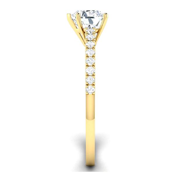 Dora in 18k Yellow Gold — view 4