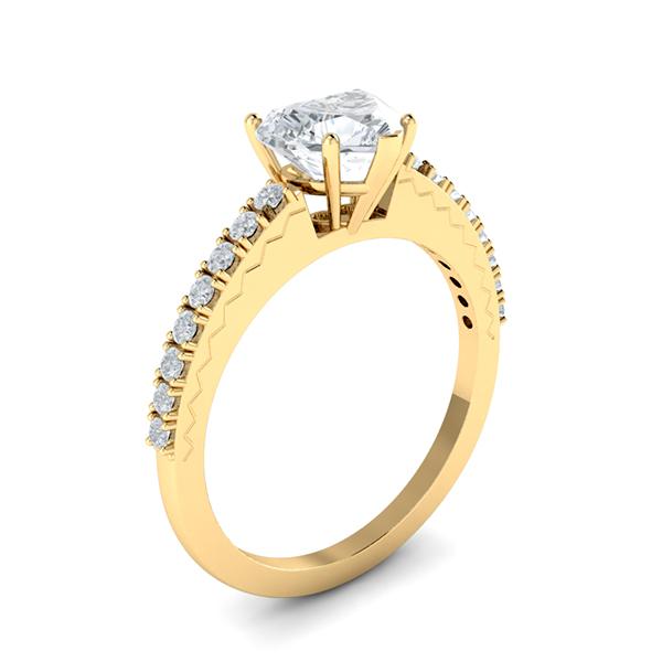 Dora in 18k Yellow Gold — view 3