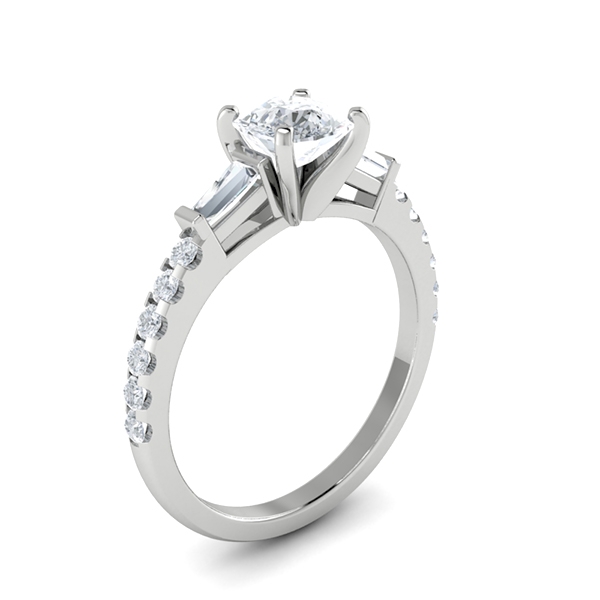 Kelly in 18k White Gold — view 3