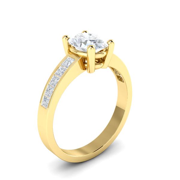 Lucia in 18k Yellow Gold — view 3