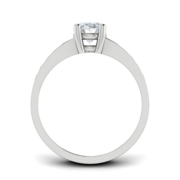Lucia in 18k White Gold — view 2