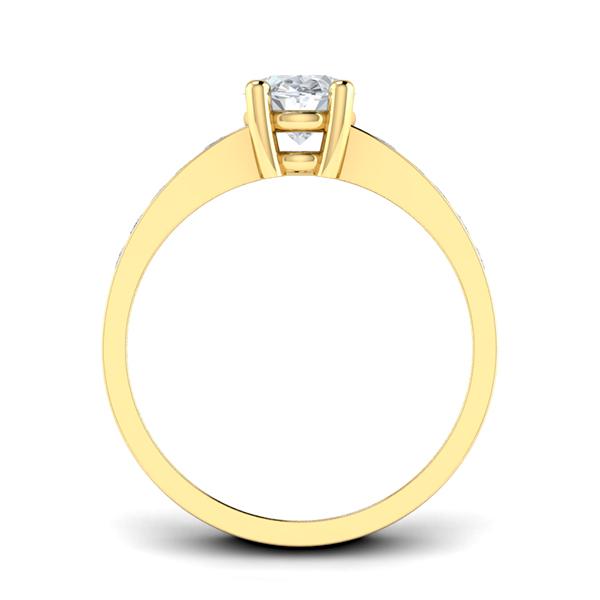 Lucia in 18k Yellow Gold — view 2