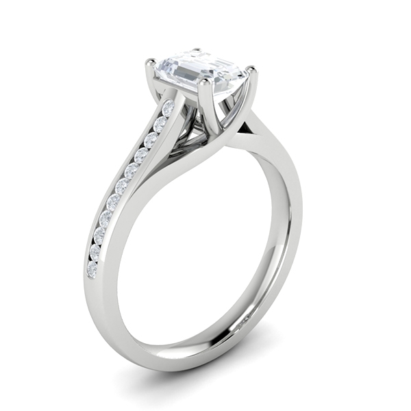 Margo in 18k White Gold — view 3