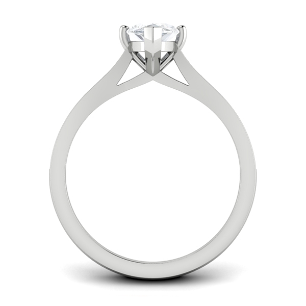 Briley in 18k White Gold — view 2