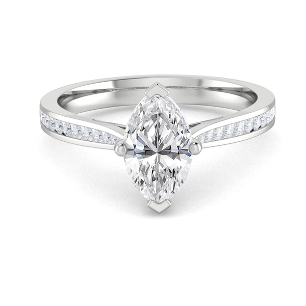 Briley in 18k White Gold