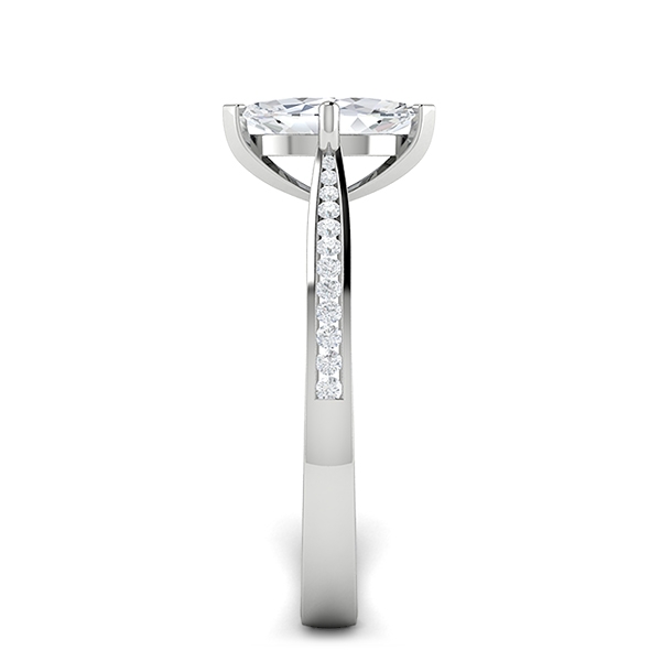 Briley in 18k White Gold — view 4