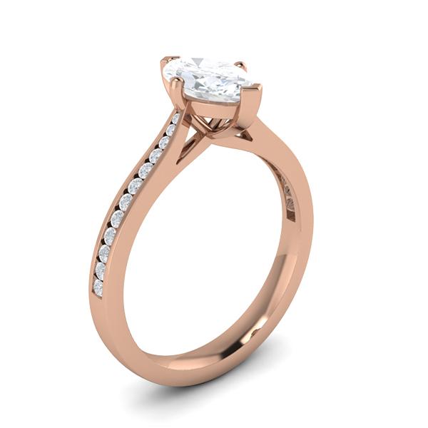 Briley in 18k Rose Gold — view 3