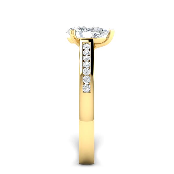 Alisa in 18k Yellow Gold — view 4