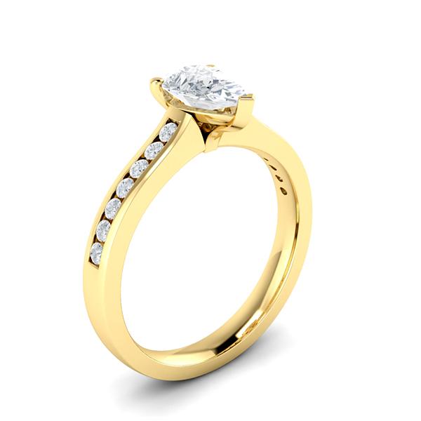 Alisa in 18k Yellow Gold — view 3