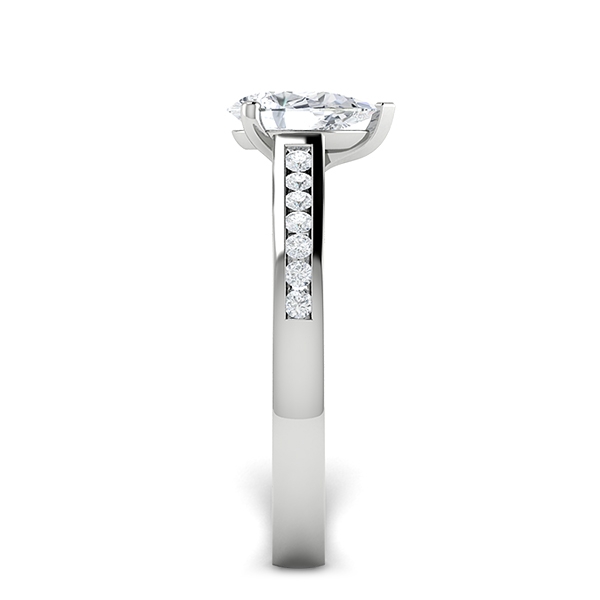 Alisa in 18k White Gold — view 4