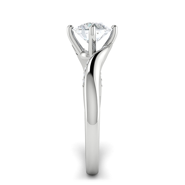 Tamika in 18k White Gold — view 4