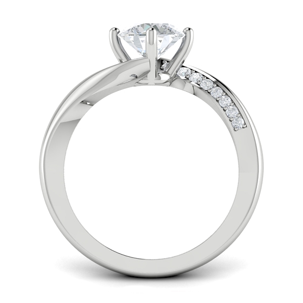 Tamika in 18k White Gold — view 2